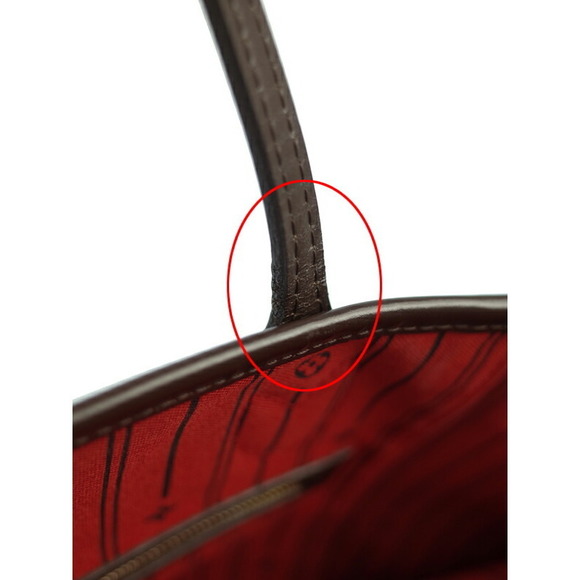 Louis Vuitton MM Bag Tote Neverfull Damier - Picture 6 of 8